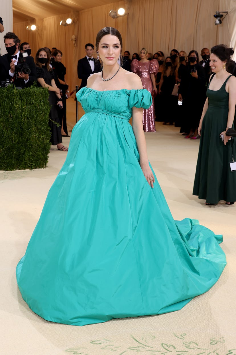 NEW YORK, NEW YORK - SEPTEMBER 13: Bee Carrozzini attends The 2021 Met Gala Celebrating In America: …