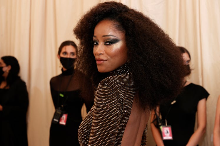 NEW YORK, NEW YORK - SEPTEMBER 13: Keke Palmer attends The 2021 Met Gala Celebrating In America: A L...