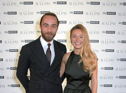 James Middleton and Alizee Thevenet attend the UK Premiere of 'Very Ralph' in London. The couple got...