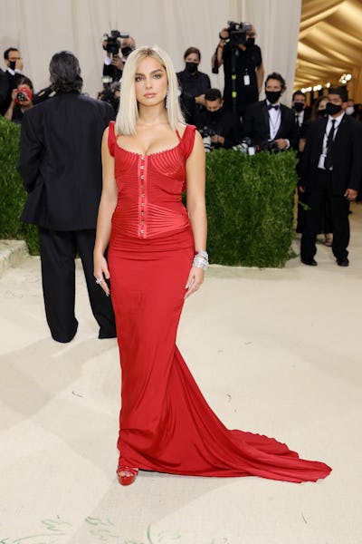 Addison Rae wore vintage Tom Ford to the 2021 Met Gala.