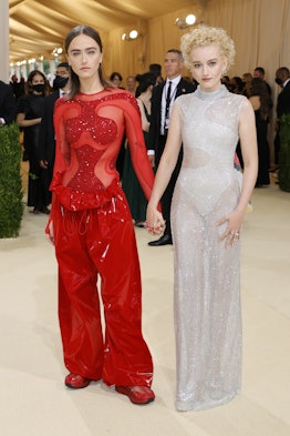 Ella Emhoff and Julia Garner attend The 2021 Met Gala 