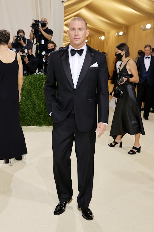 NEW YORK, NEW YORK - SEPTEMBER 13: Channing Tatum attends The 2021 Met Gala Celebrating In America: ...