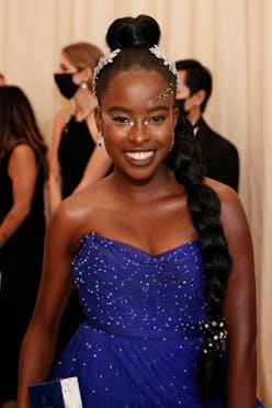 NEW YORK, NEW YORK - SEPTEMBER 13: Co-chair Amanda Gorman attends The 2021 Met Gala Celebrating In A...