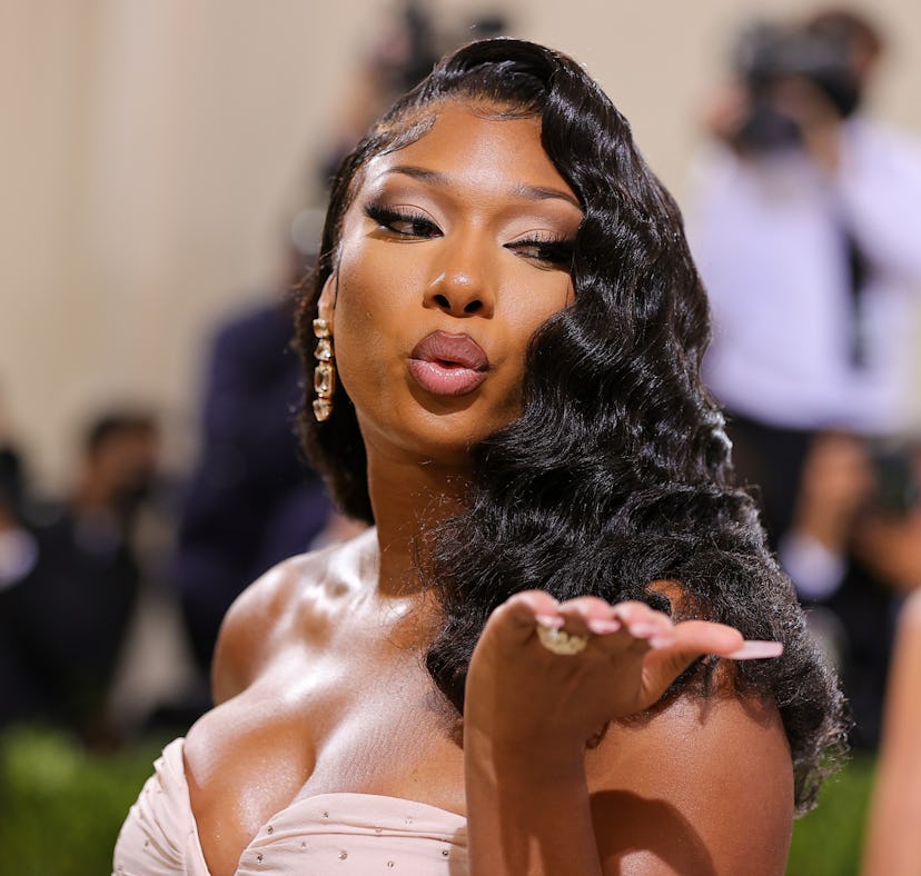 Megan Thee Stallion attends The 2021 Met Gala.