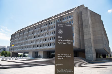 UNITED STATES - JULY 13: The U.S. Department of Health and Human Services building is pictured in Wa...