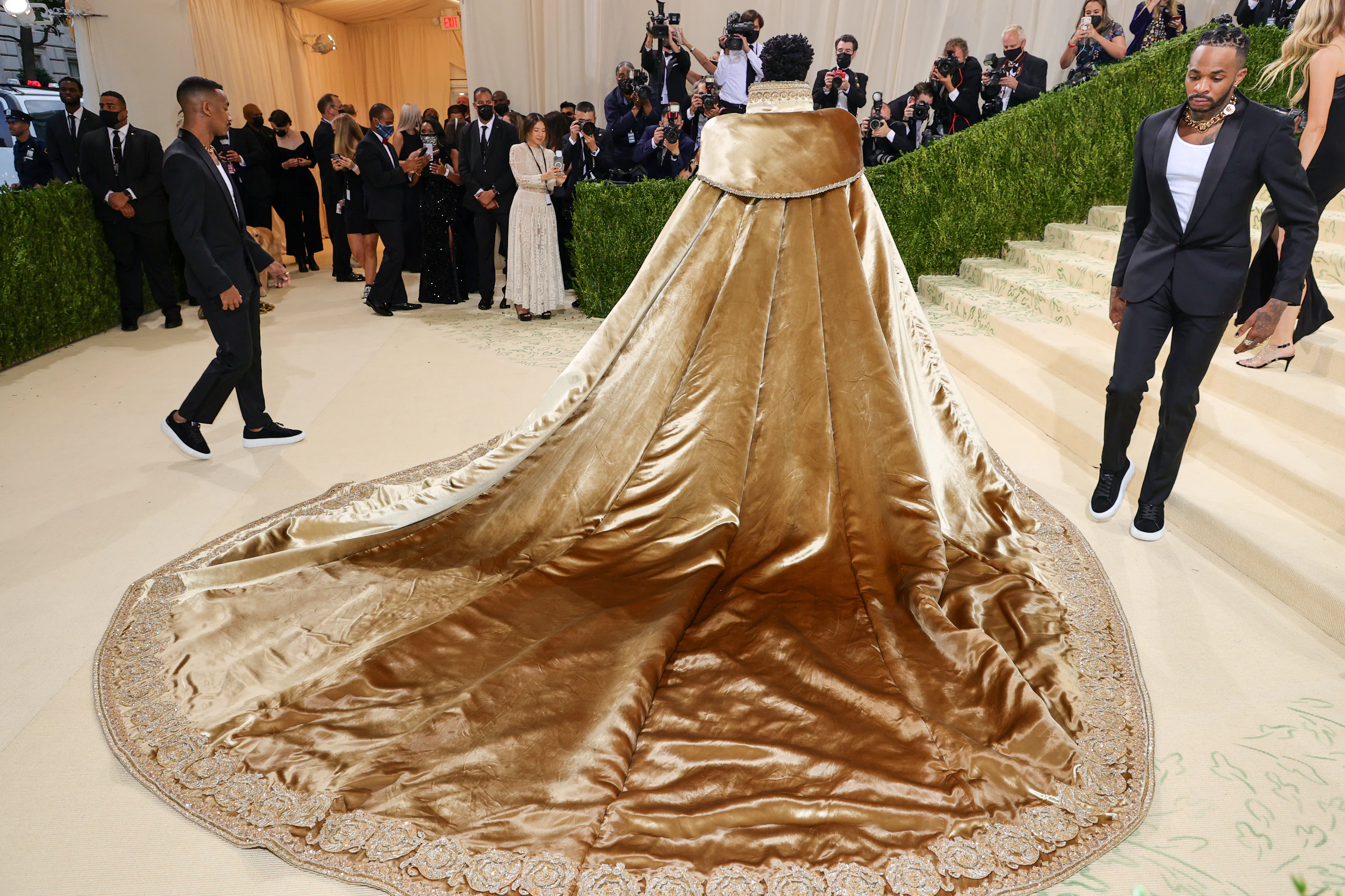 Lil Nas X's 2021 Met Gala Look Featured 3 Wild Outfits In 1