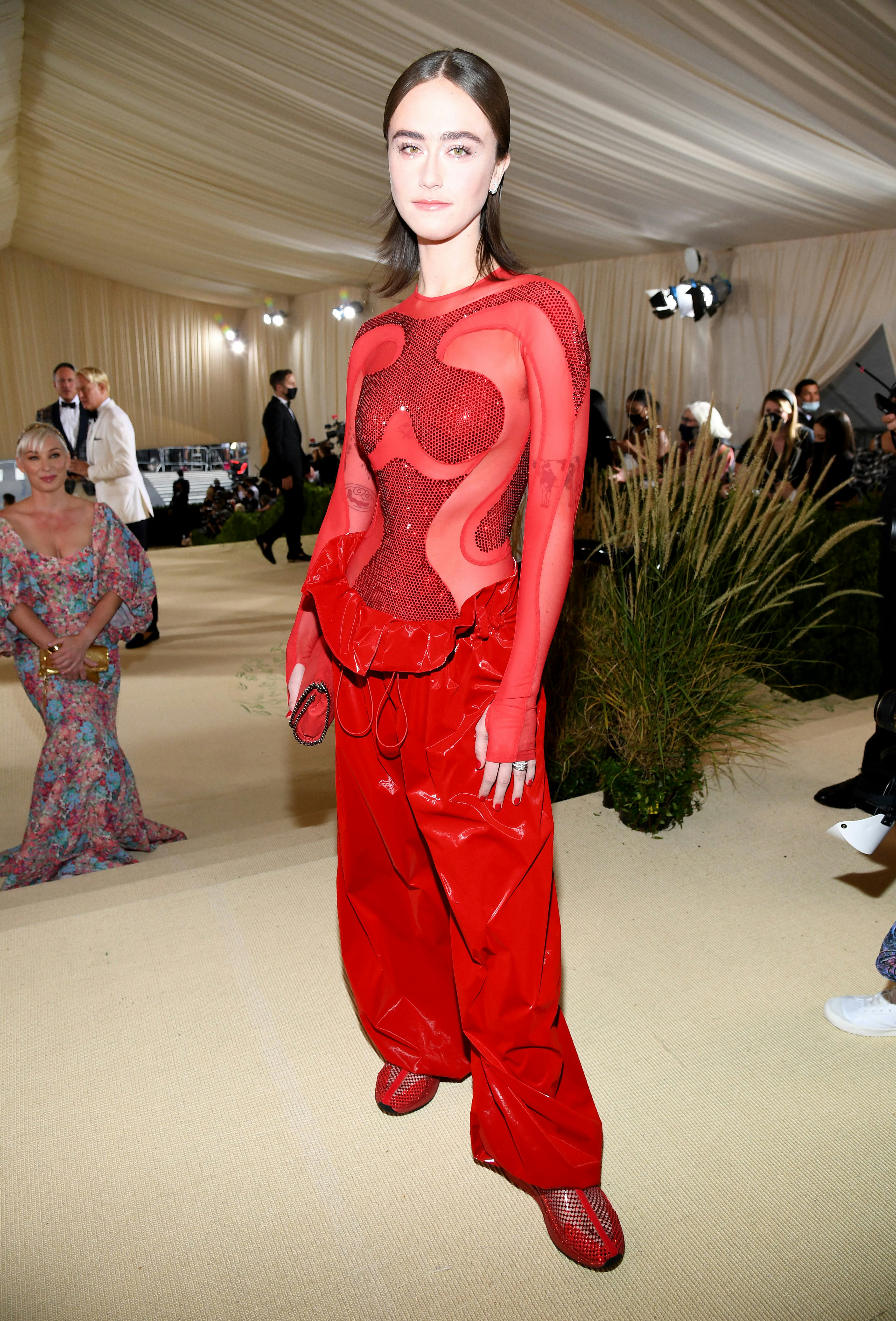NEW YORK, NEW YORK - SEPTEMBER 13: Ella Emhoff attends The 2021 Met Gala Celebrating In America: A L&hellip;
