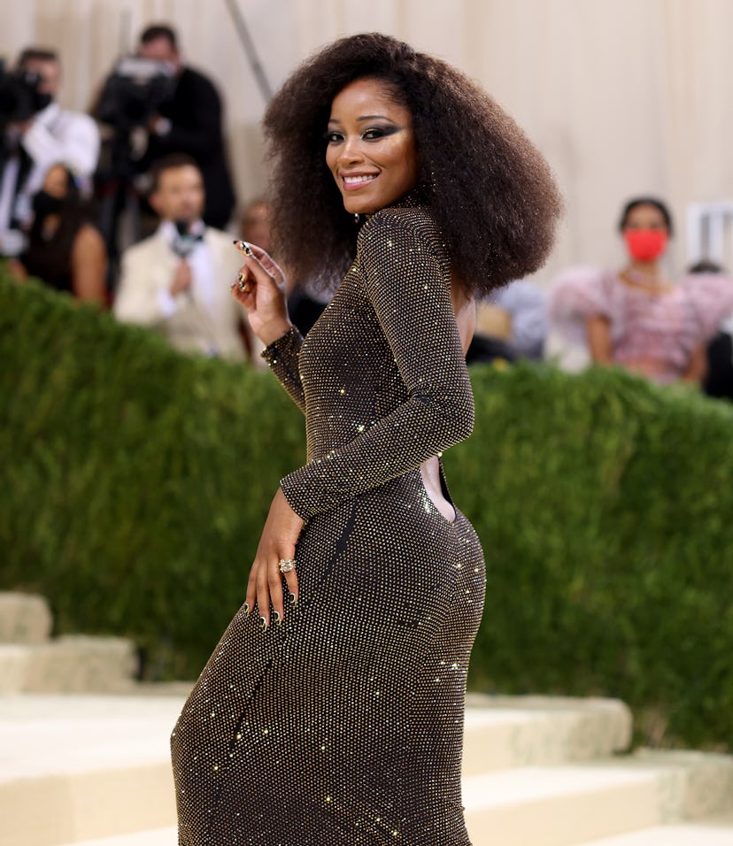 Keke Palmer attends The 2021 Met Gala Celebrating In America: A Lexicon Of Fashion 