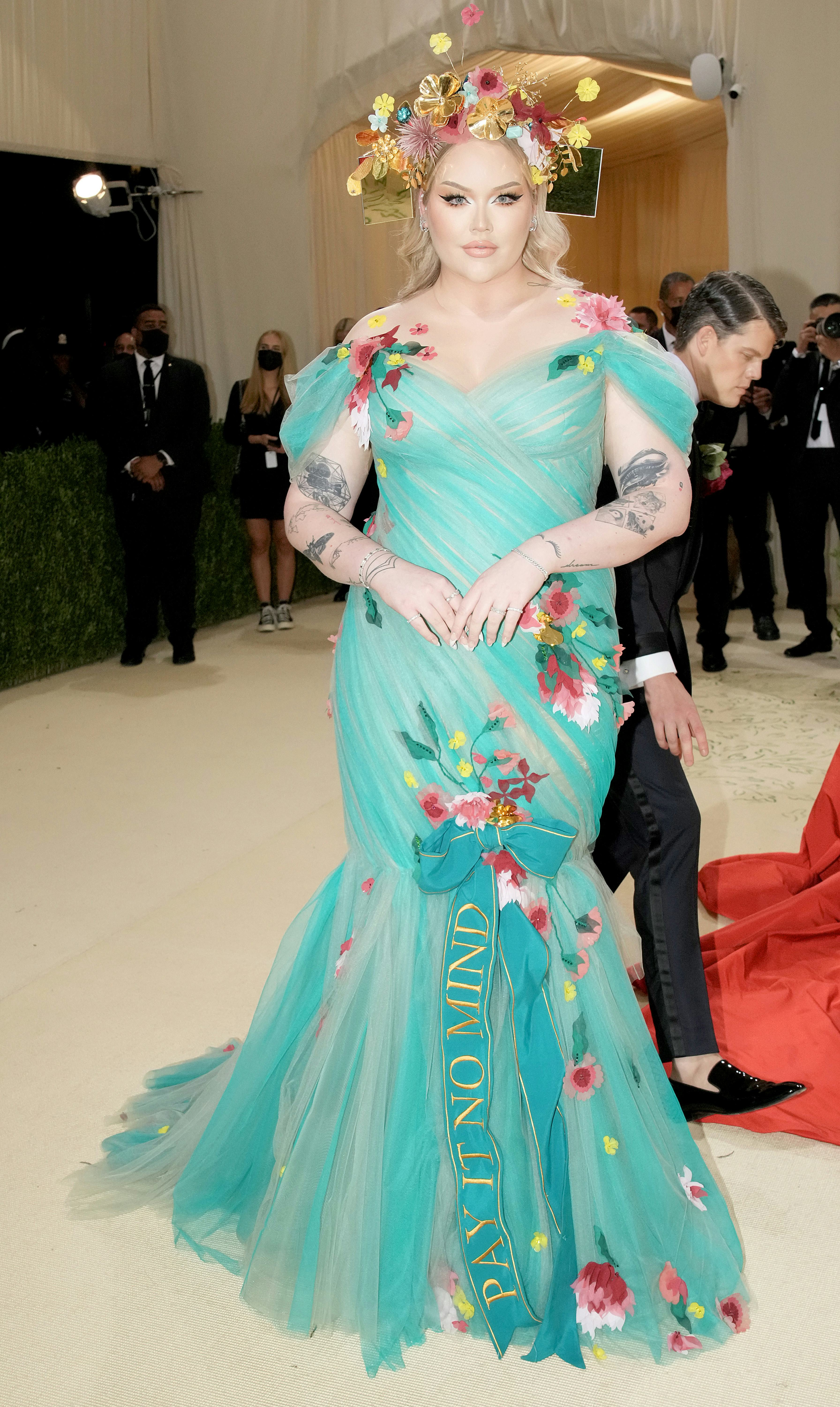 Nikkie de Jager attends The 2021 Met Gala in a tribute to Marsha P. Johnson