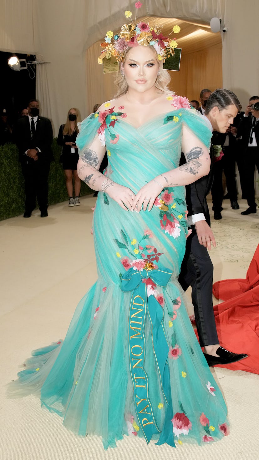 Nikkie de Jager attends The 2021 Met Gala in a tribute to Marsha P. Johnson