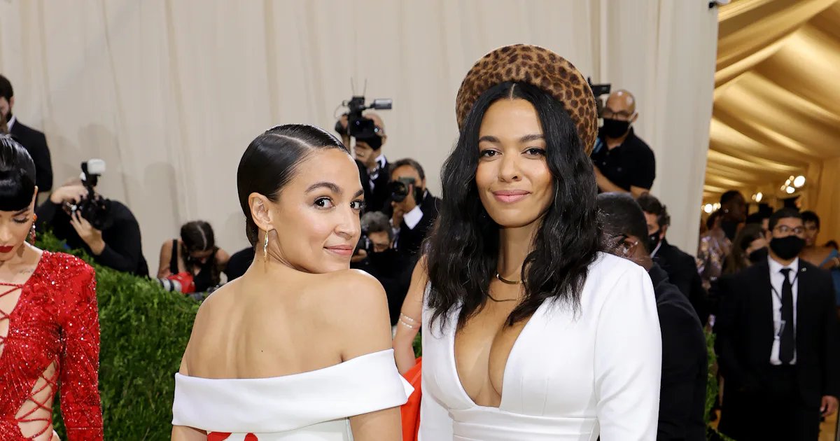 aoc red carpet dress The Metropolitan Museum of Art | New York Congresswomen @aoc makes a statement (literally!) on the #MetGala red carpet. #MetInAmerica