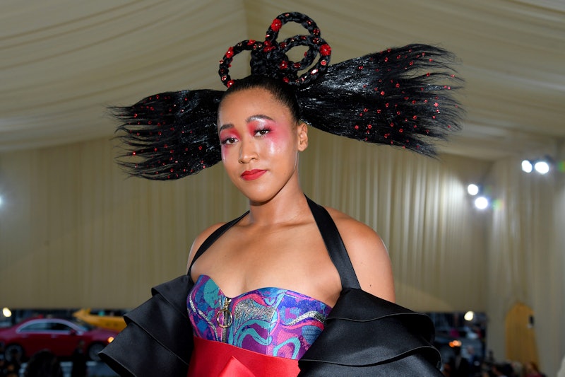 Naomi Osaka's Met Gala 2021 makeup and hair was a nod to her hertitage.