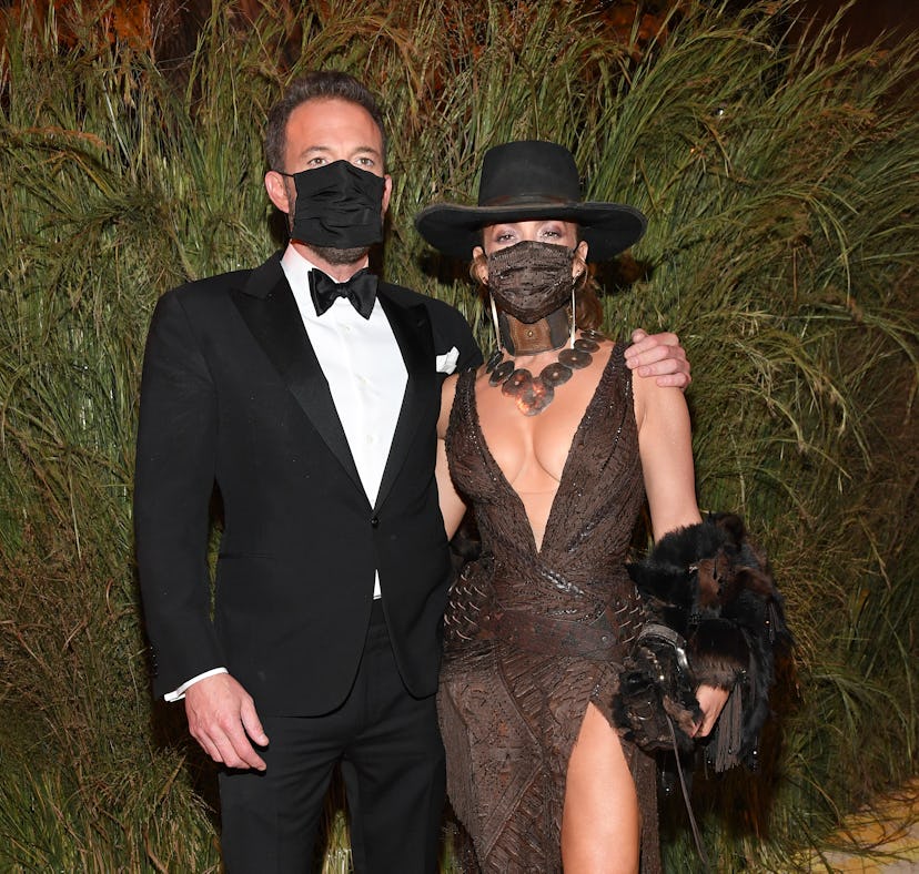 Jennifer Lopez and Ben Affleck's masked kiss at the Met Gala says a lot about their relationship.