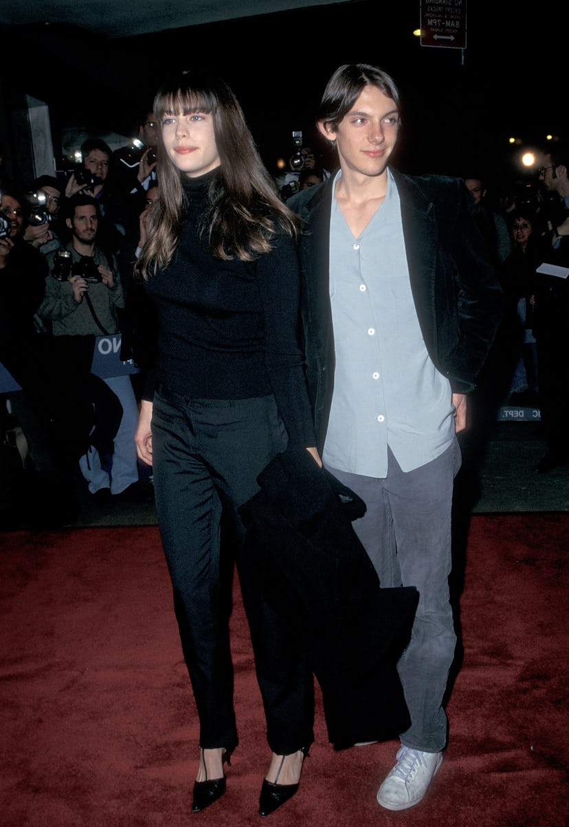 NEW YORK CITY - OCTOBER 18:   Actress Liv Tyler and actor Lukas Haas attend the "Mighty Aphrodite" N...