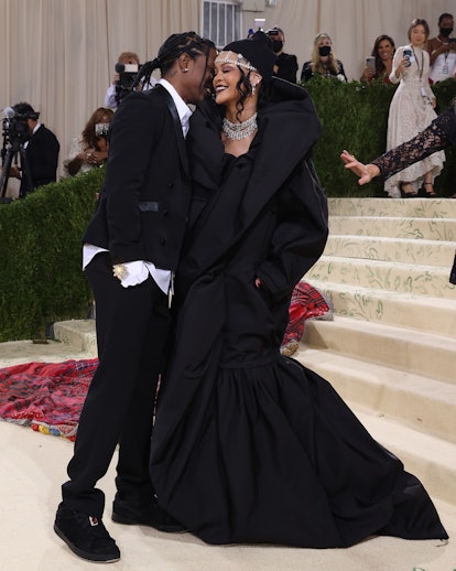 Rihanna and ASAP Rocky’s Met Gala body language shows they're super in love.