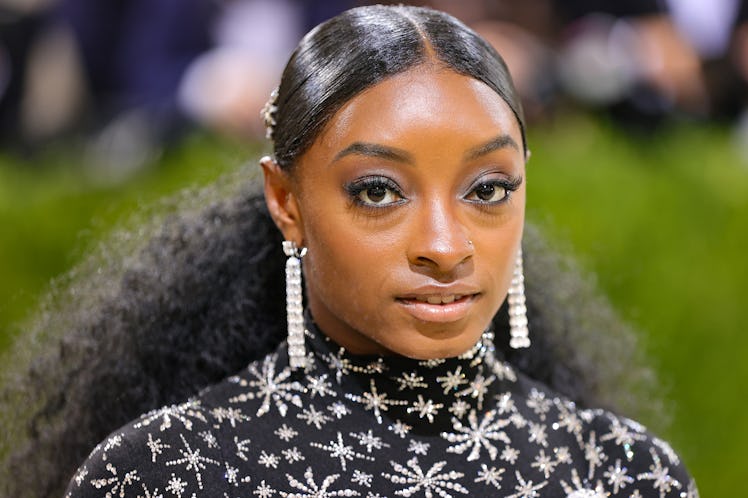 Simone Biles kept the rest of her 2021 Met Gala look light and simple