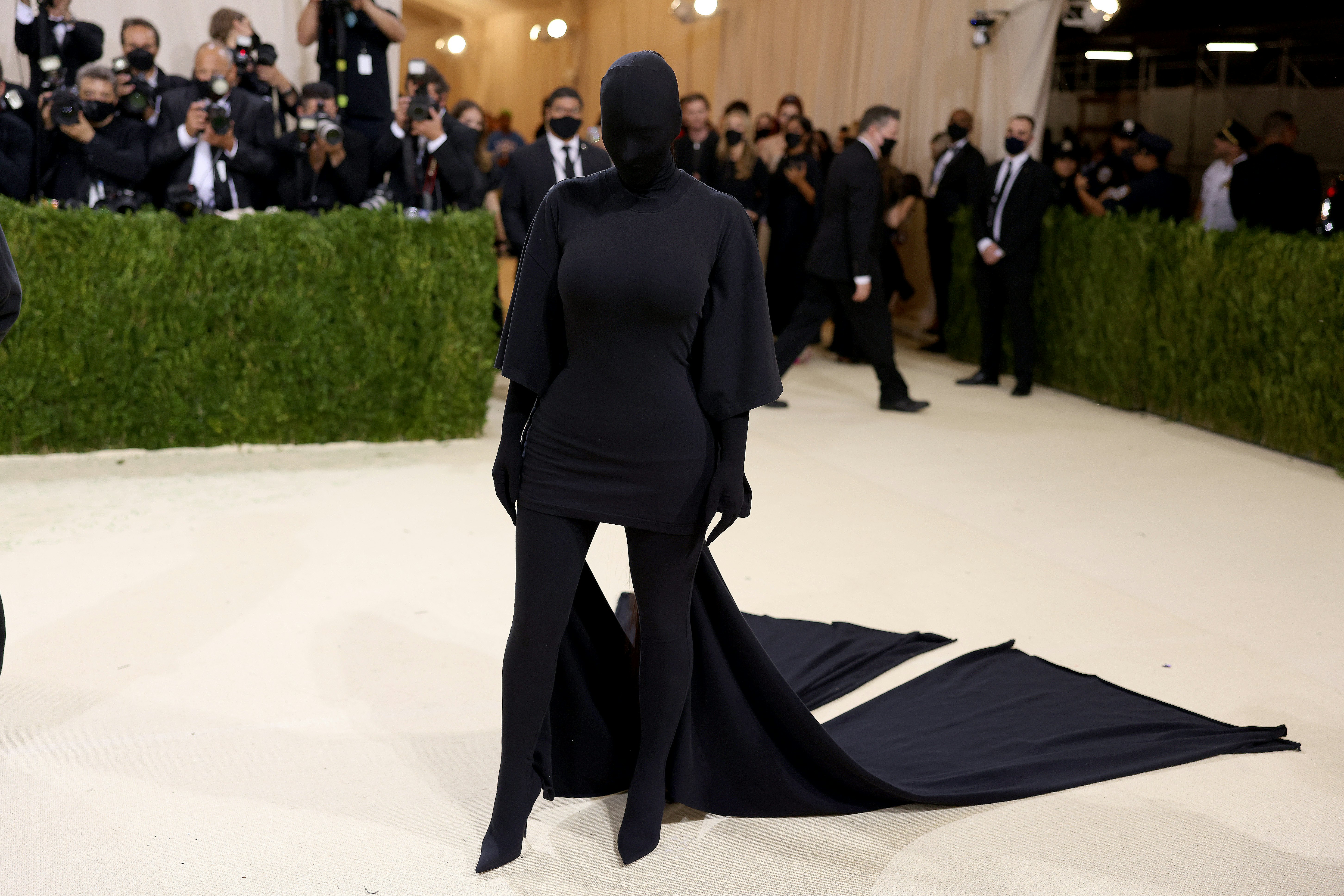 kim at the met gala 2021