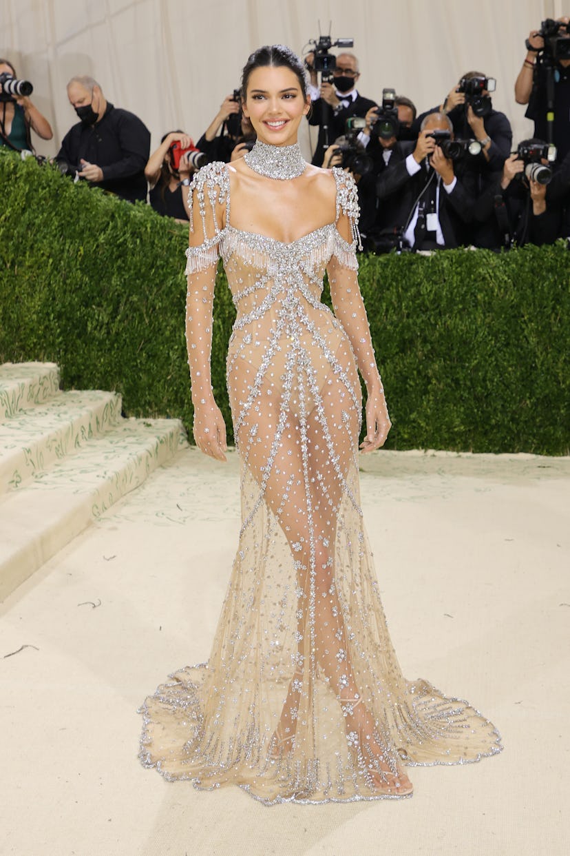 Naked dresses are back according to the Met Gala red carpet. Everyone from Kendall Jenner to Zoë Kra...