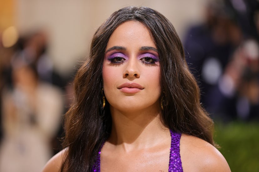 NEW YORK, NEW YORK - SEPTEMBER 13: Camilla Cabello attends The 2021 Met Gala Celebrating In America:...