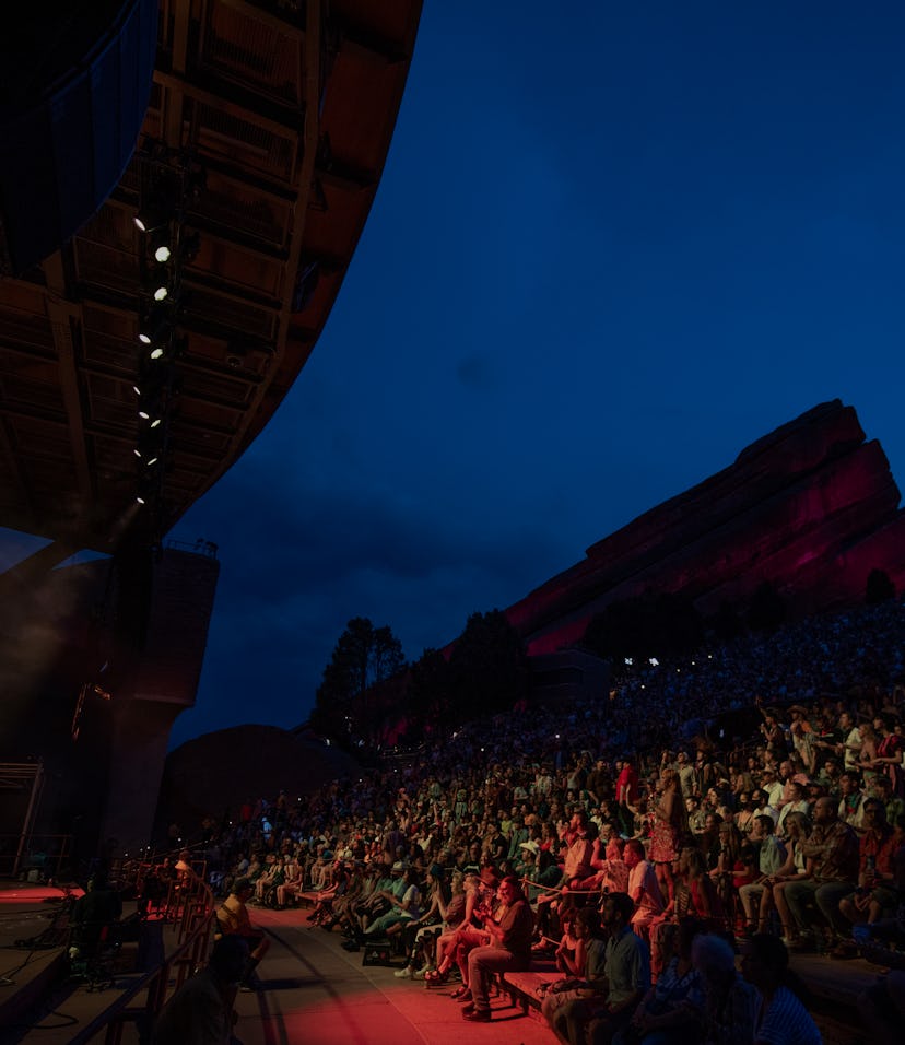 MORRISON, COLORADO - JULY 22: Musician Yola opens for Orville Peck Summertime Tour at Red Rocks Amph...