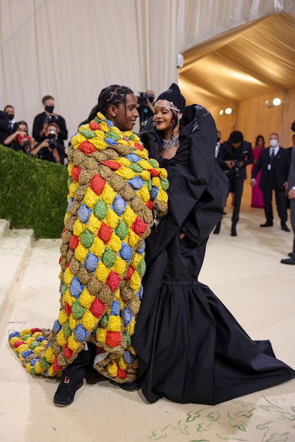 Rihanna and ASAP Rocky’s Met Gala body language is full of close, intimate moments.