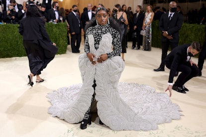 Simone Biles Wears 98-Pound Dress Featuring Glass Crystal Chains to 2021  Met Gala, News, Scores, Highlights, Stats, and Rumors