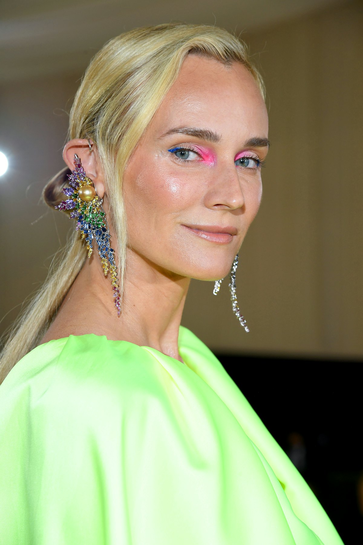 NEW YORK, NEW YORK - SEPTEMBER 13: Diane Kruger attends The 2021 Met Gala Celebrating In America: A ...