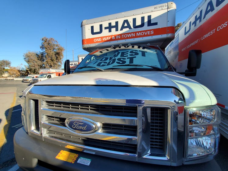 The U-haul trope can be turned on its head by making it into a hilarious Halloween costume.