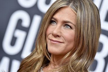 BEVERLY HILLS, CALIFORNIA - JANUARY 05: Jennifer Aniston attends the 77th Annual Golden Globe Awards...