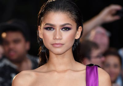 Zendaya's red carpet look at the GQ Men of the Year Awards. 