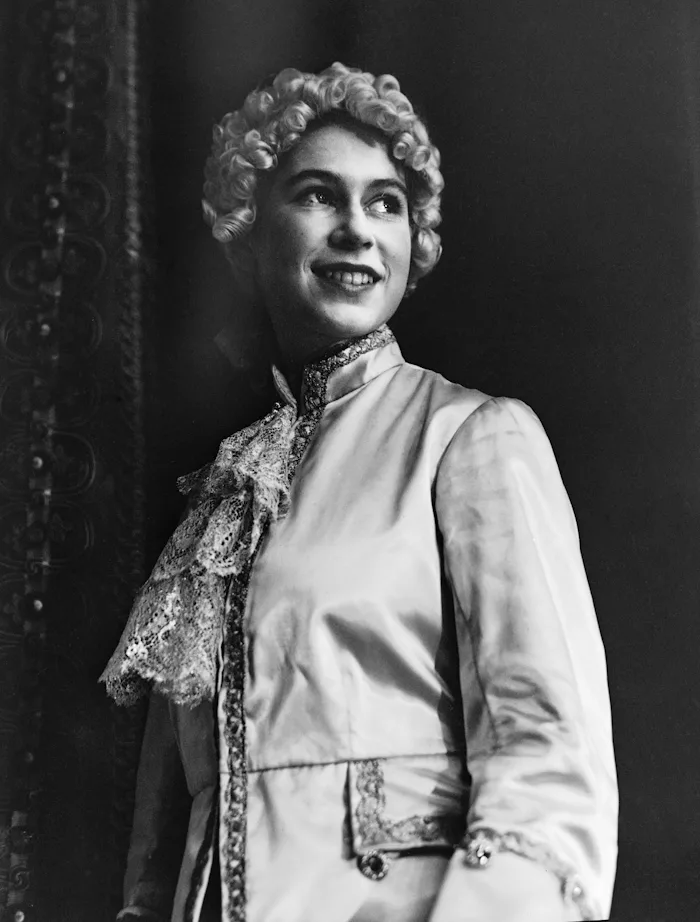 Queen Elizabeth loved acting in plays as a child.