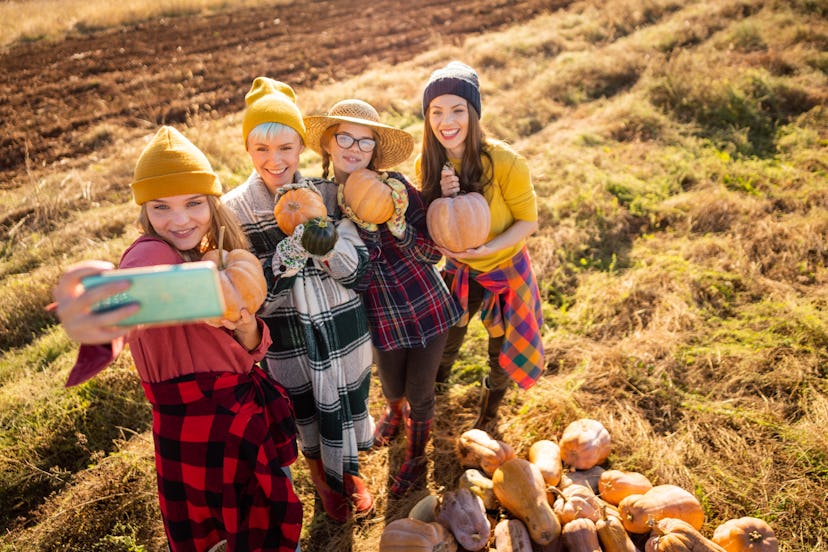 These fall Instagram captions are perfect for pumpkin patch photos.