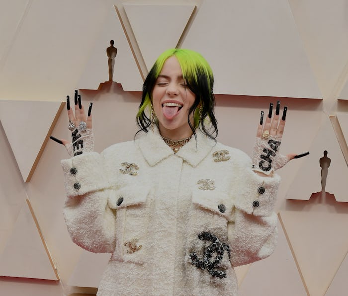 HOLLYWOOD, CALIFORNIA - FEBRUARY 09: Billie Eilish attends the 92nd Annual Academy Awards at Hollywo...