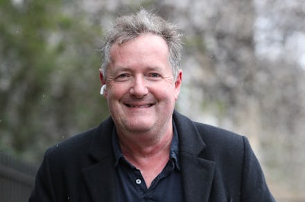 Piers Morgan returns to his home in Kensington, central London, the morning after it was announced b...