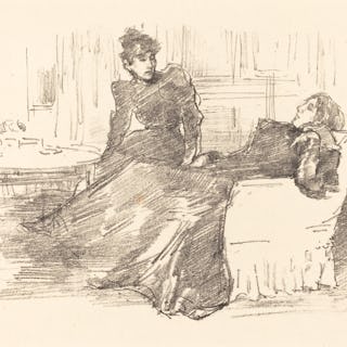 The Sisters, 1894/1895. Artist James Abbott McNeill Whistler. (Photo by Heritage Art/Heritage Images...