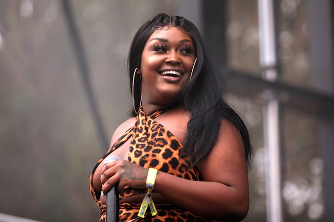 SAN FRANCISCO, CALIFORNIA - AUGUST 10: CupcakKe performs onstage during the 2019 Outside Lands Music...