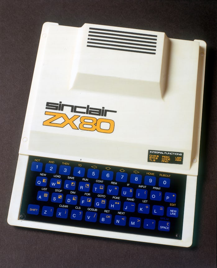 UNITED KINGDOM - NOVEMBER 09:  The Sinclair ZX80 was the first computer made to appeal to the mass m...