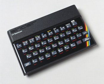 UNITED KINGDOM - DECEMBER 01:  Clive Sinclair introduced the ZX Spectrum into the marketplace in Aug...