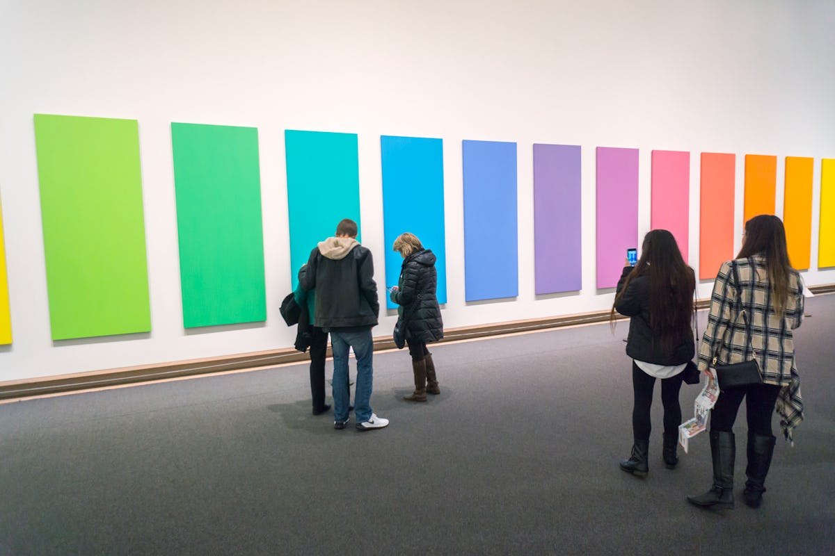 Ellsworth Kelly's "Spectrum V"