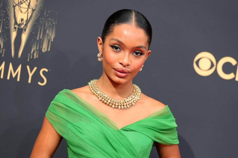 LOS ANGELES, CALIFORNIA - SEPTEMBER 19: Yara Shahidi attends the 73rd Primetime Emmy Awards at L.A. ...