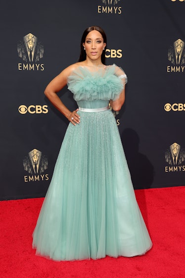 LOS ANGELES, CALIFORNIA - SEPTEMBER 19: Robin Thede attends the 73rd Primetime Emmy Awards at L.A. L...