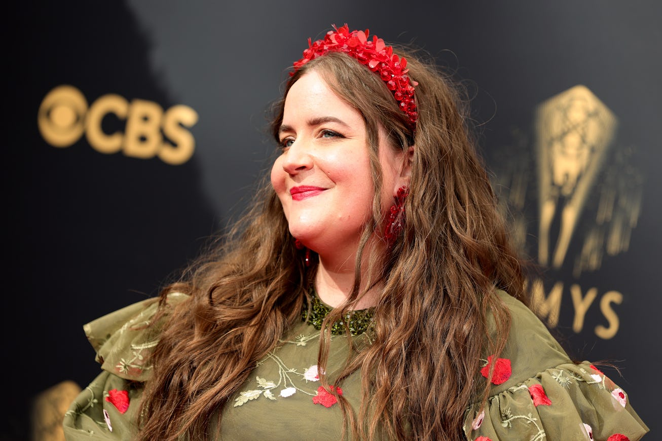 LOS ANGELES, CALIFORNIA - SEPTEMBER 19: Aidy Bryant attends the 73rd Primetime Emmy Awards at L.A. L...