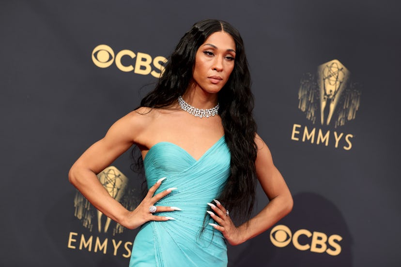 LOS ANGELES, CALIFORNIA - SEPTEMBER 19: Michaela Jaé Rodriguez attends the 73rd Primetime Emmy Award...