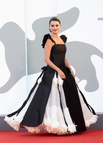 Penelope Cruz attends the red carpet of the movie "Madres Paralelas" during the 78th Venice Internat...
