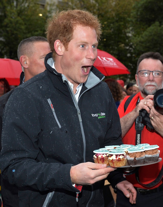 Bananas are the way to Prince Harry's heart.