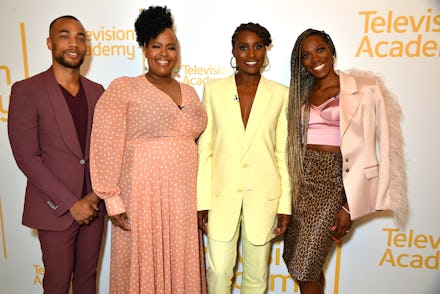 NORTH HOLLYWOOD, CA - MAY 28: Kendrick Sampson, Natasha Rothwell, Issa Rae and Yvonne Orji at the In...