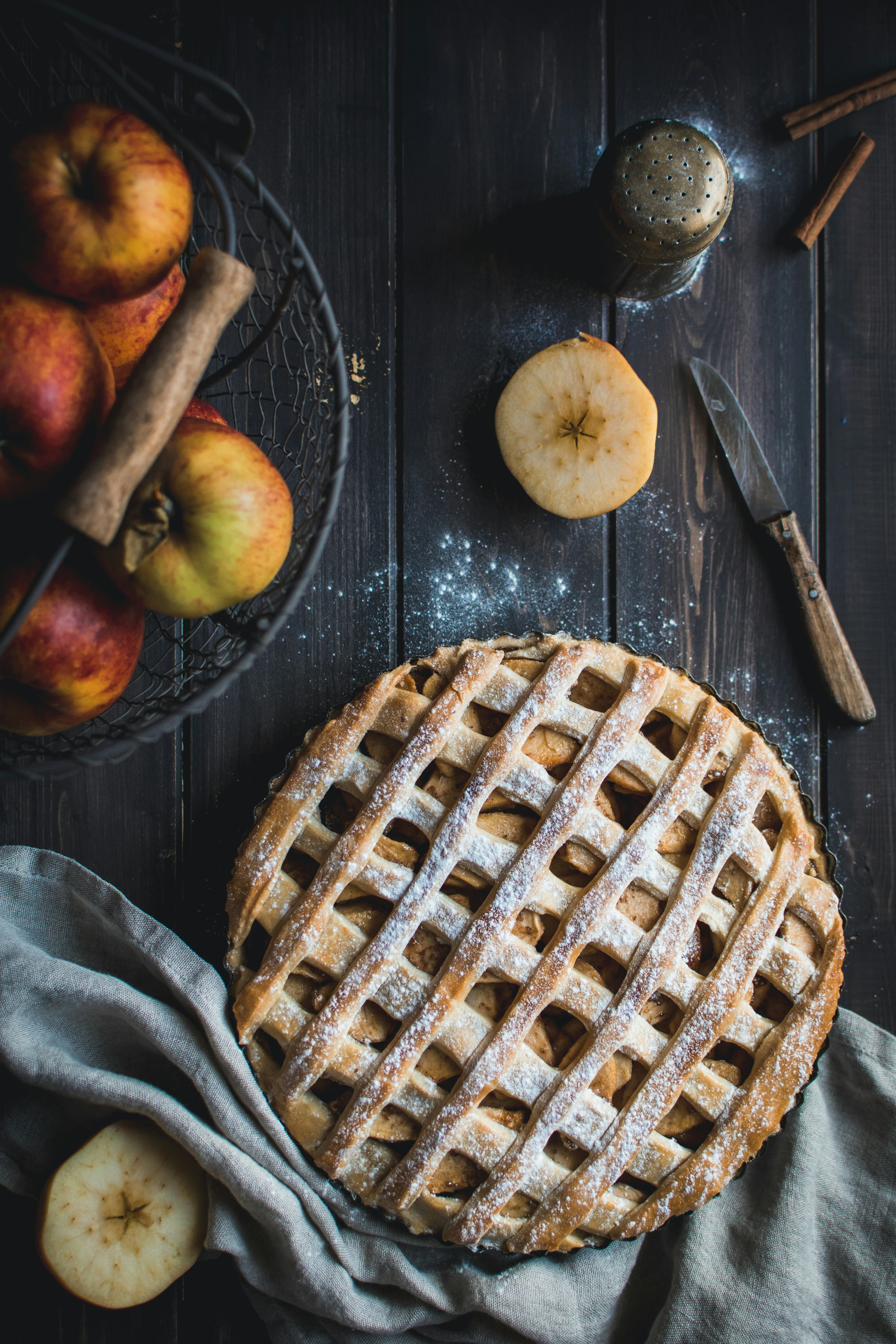 Apple recipes like classic apple pie are perfect for fall.