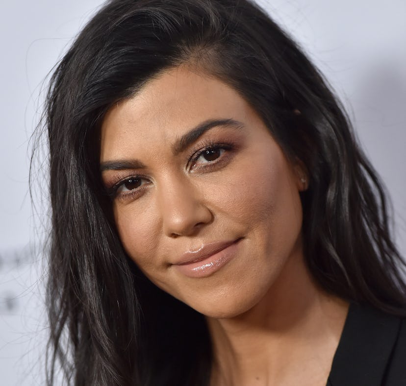 HOLLYWOOD, CA - APRIL 12: TV personality Kourtney Kardashian arrives at the Premiere of Open Road F...
