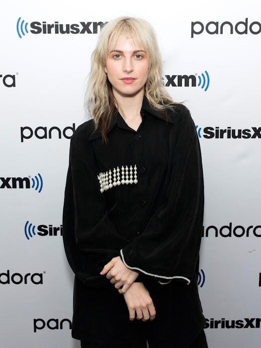 NEW YORK, NEW YORK - FEBRUARY 07: (EXCLUSIVE COVERAGE) Hayley Williams visits SiriusXM Studios on Fe...