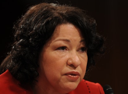 Supreme Court nominee Judge Sonia Sotomayor testifies during day two, at her U.S. Senate Judiciary C...